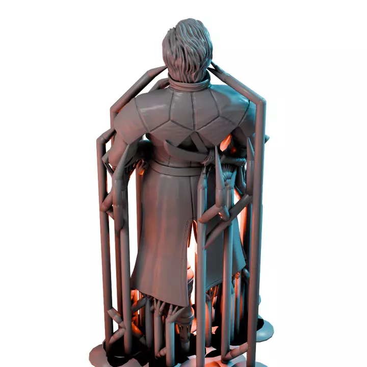 Vladreth Human Form Duplicatas I - Resin Miniature Figurine 3D print model