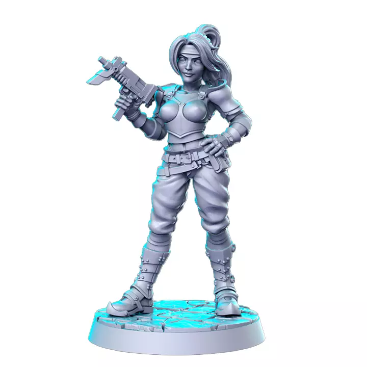 Jessie III - Printable Resin Model 3D print model