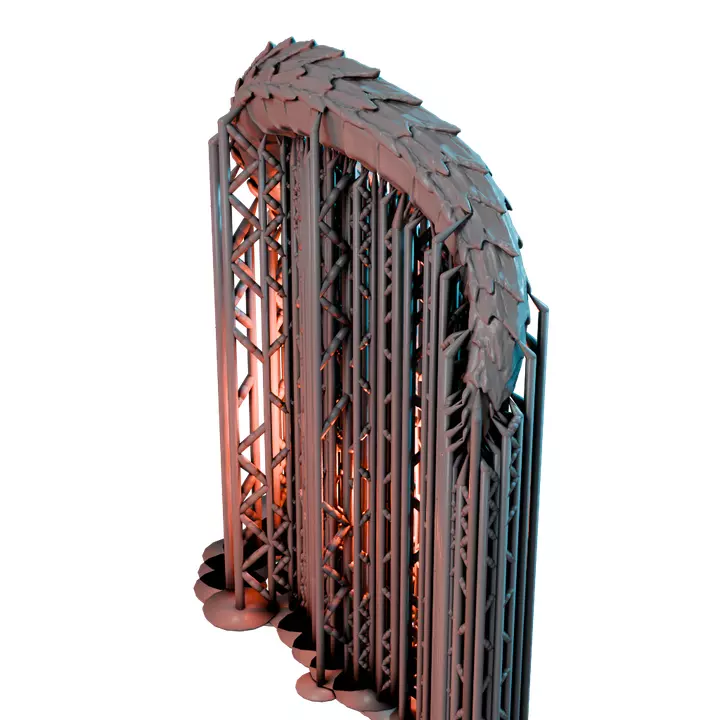 Ancient Dragon VII - Detailed Tabletop Figurine 3D print model