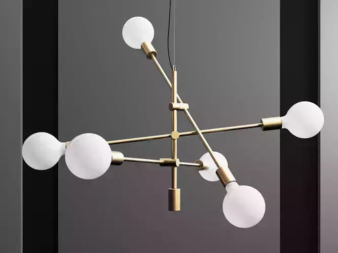 Mobile Chandelier 3D model