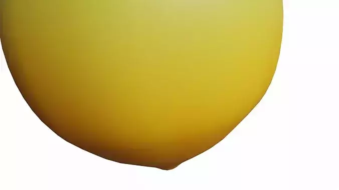 Papaya Cartoon Stylized Fruits 3D model 6