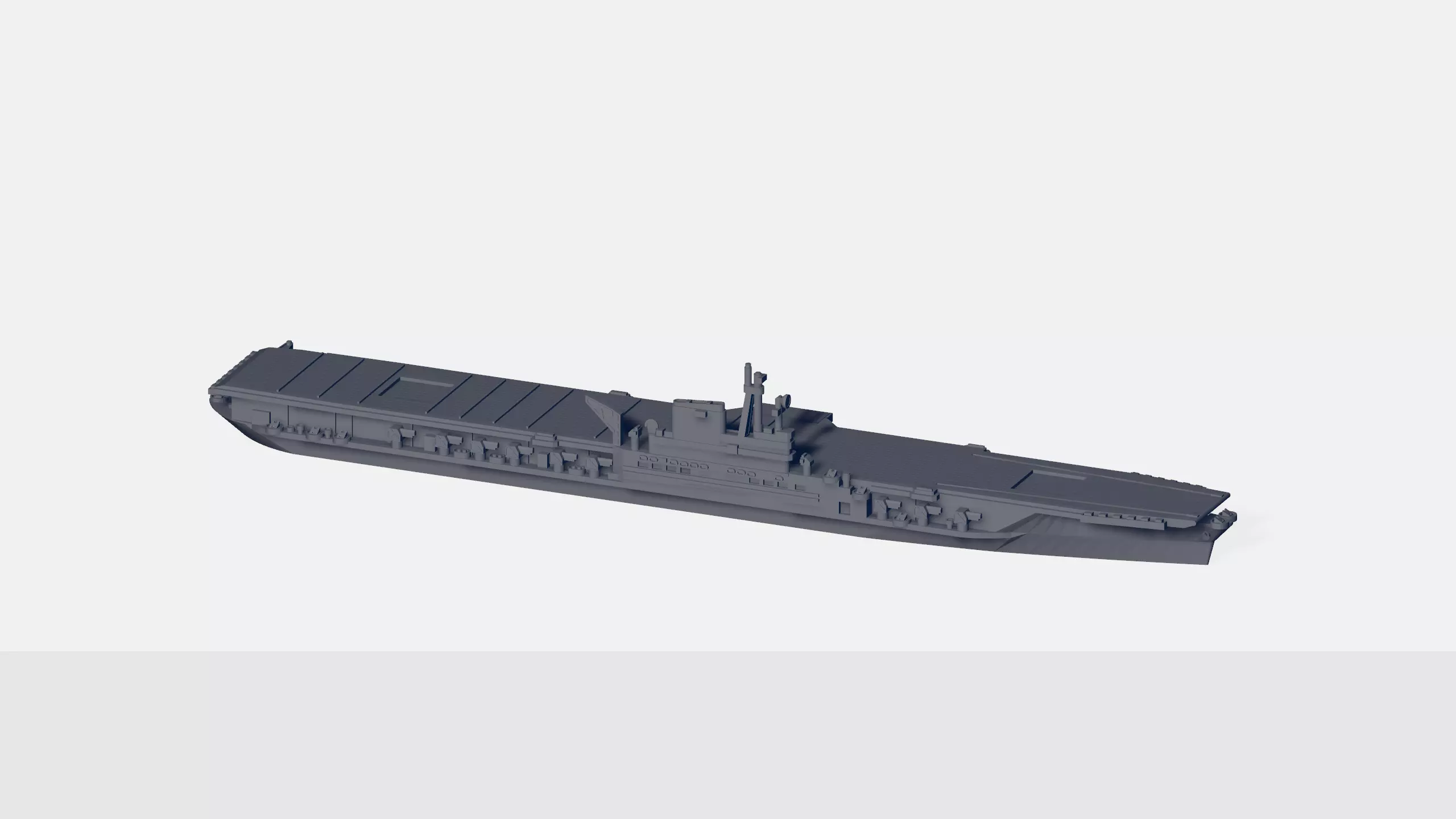 USS Midway CV 41 3D print model