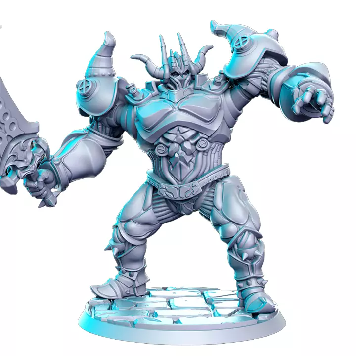 Destron IX - RPG Tabletop Figure 3D print model
