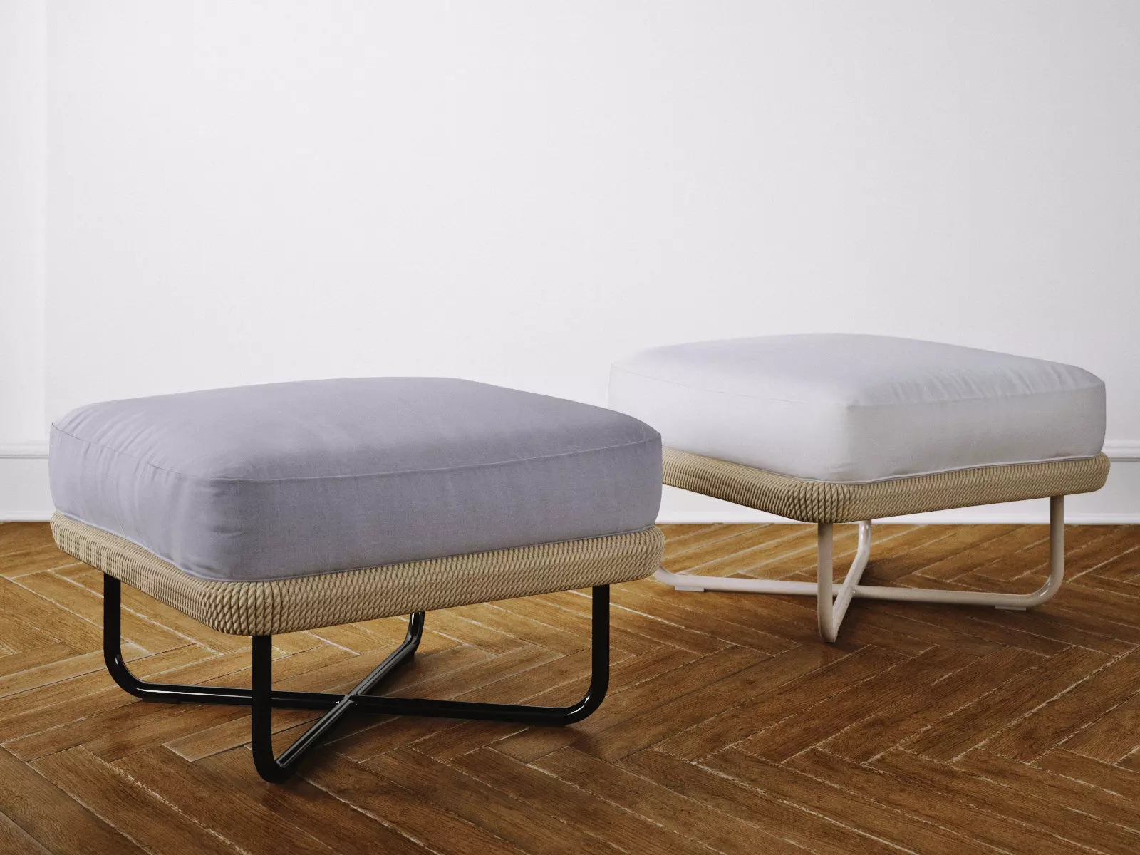 Babylon Pouf 3D model_1