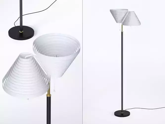 Floor Light A810 3D model Floor Light A810 3D model