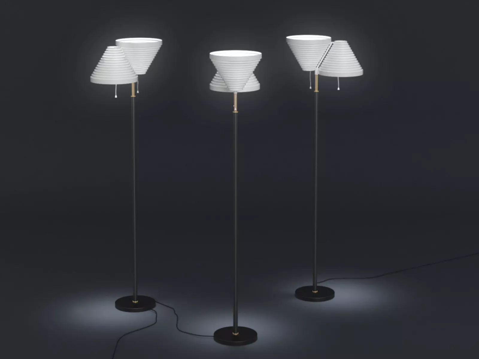 Floor Light A810 3D model_2