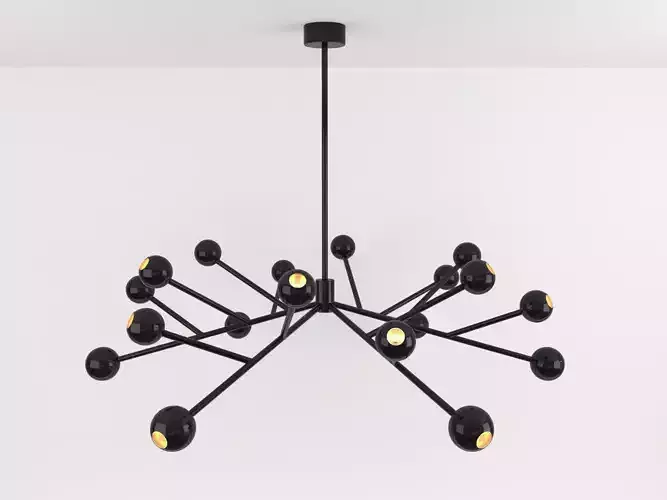 Last Night Chandelier 3D model