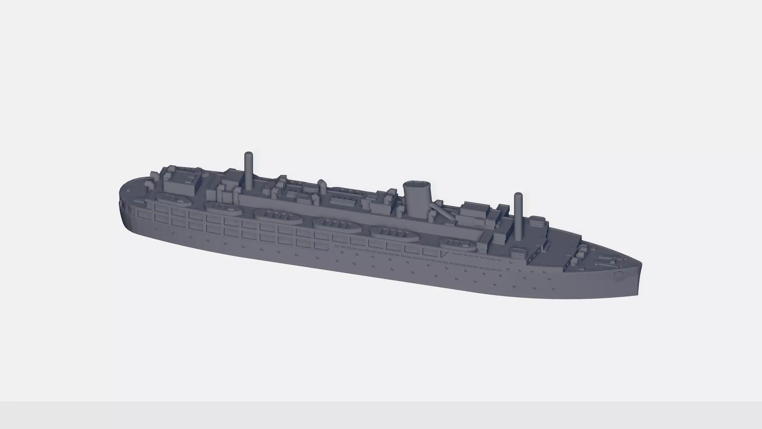USS Solace 3D print model