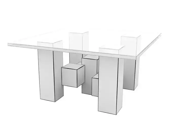 Cityscape Coctail Table