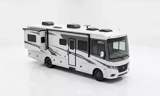 RV Motorhome Recreational Vehicle Modern Class A Camping 5