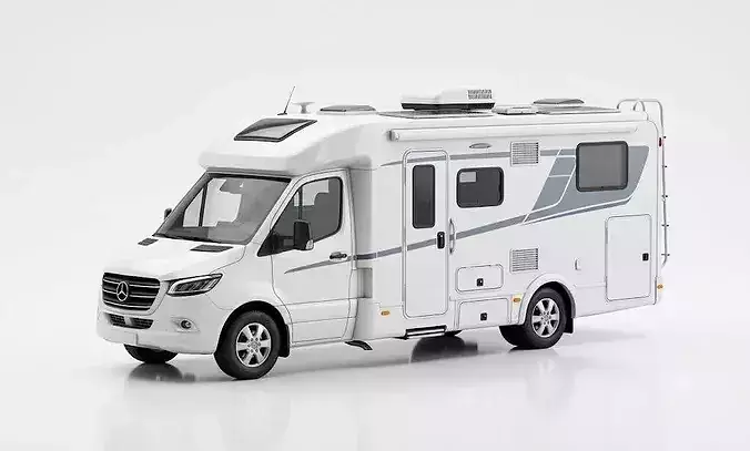 RV Motorhome Class C Family Camper Overhead Alcove Styling 7