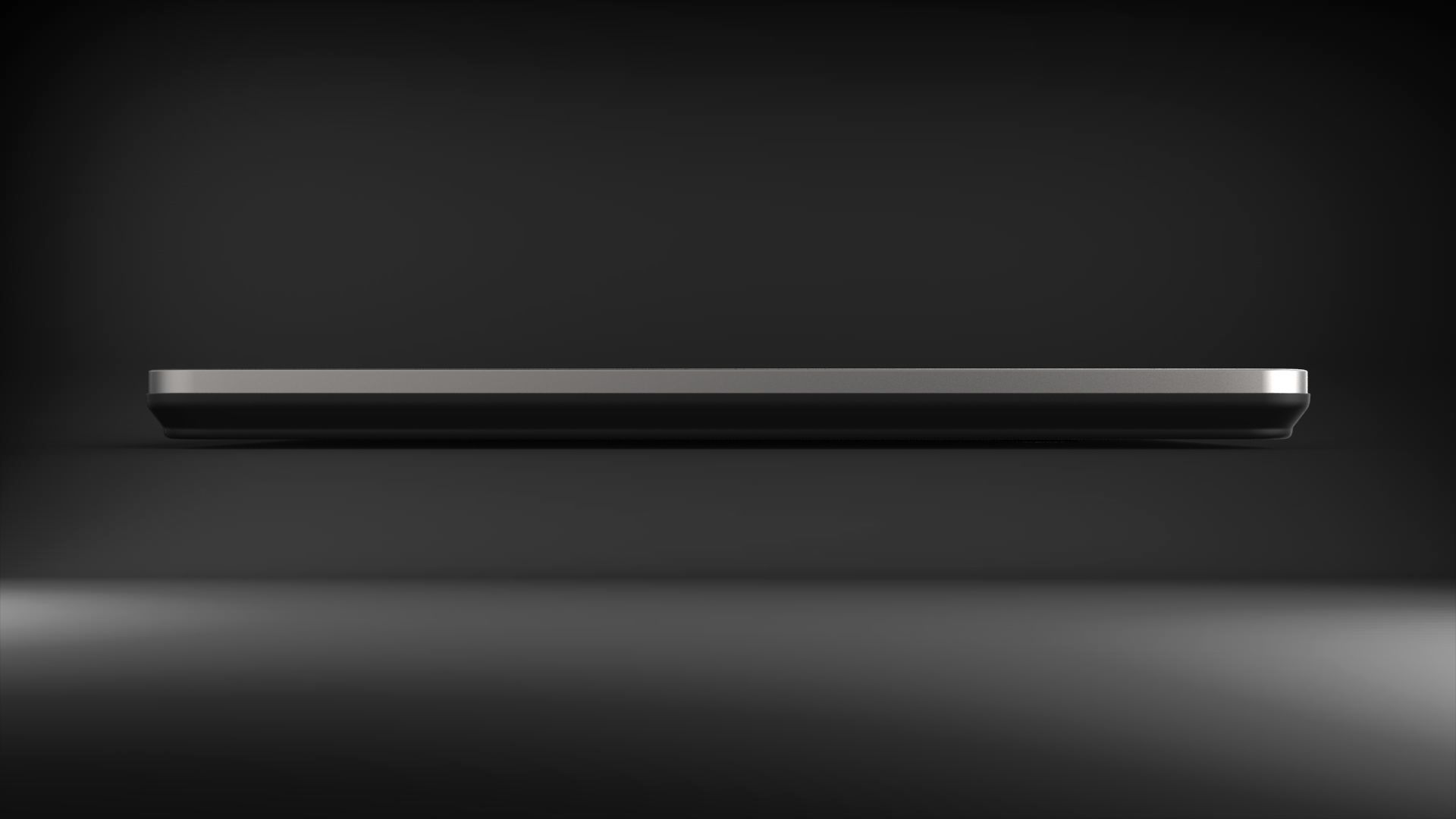 Keyboard with TrackPad Free 3D model_1