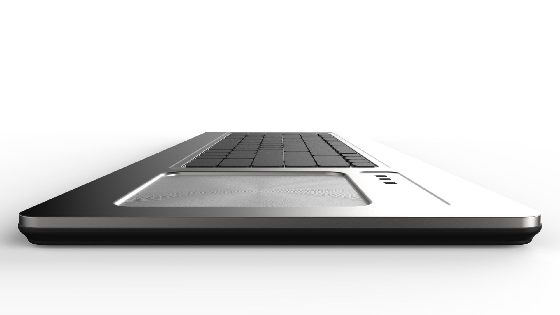 Keyboard with TrackPad Free 3D model_8