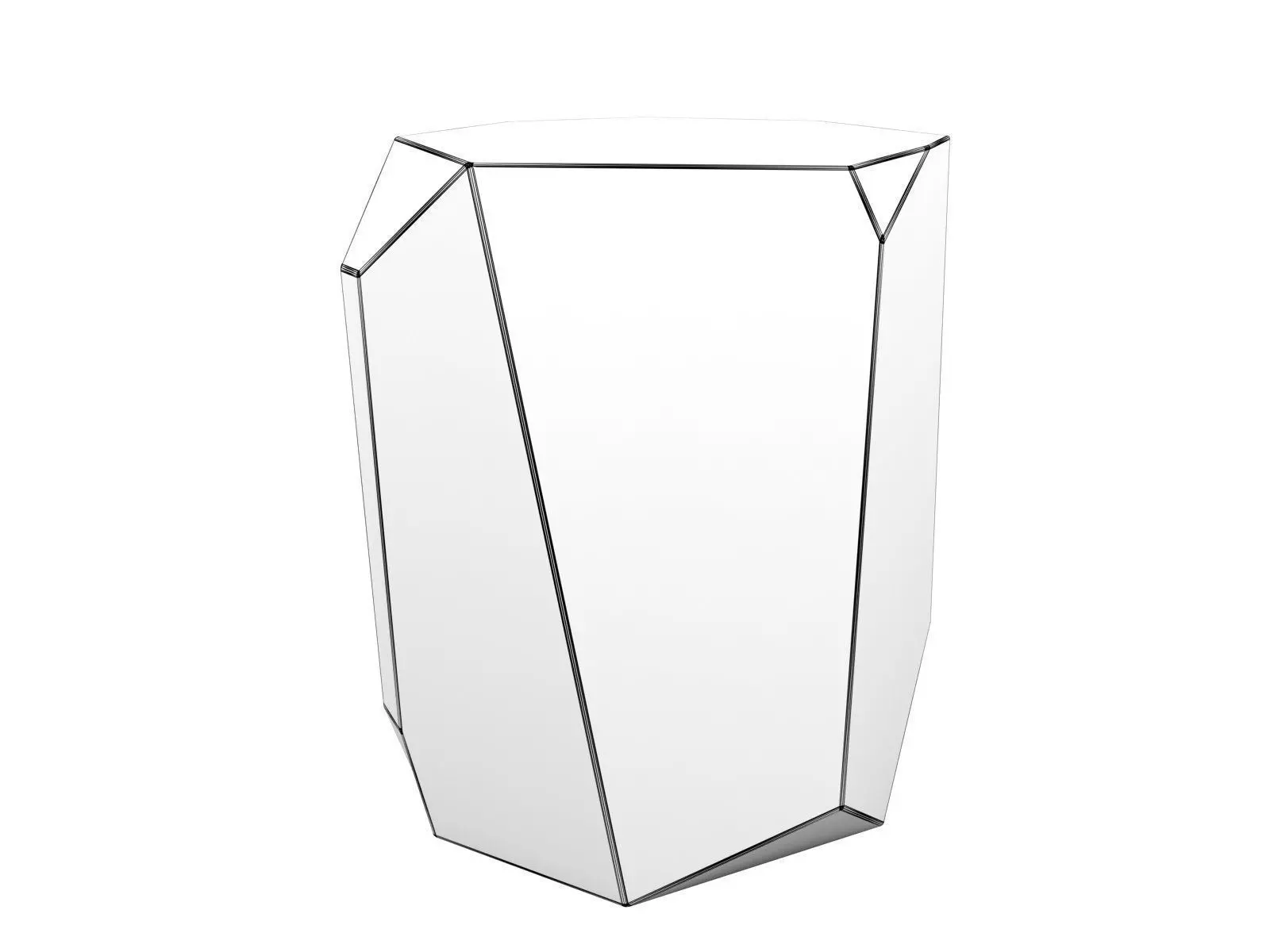 Hedge Stone Table 3D model_1