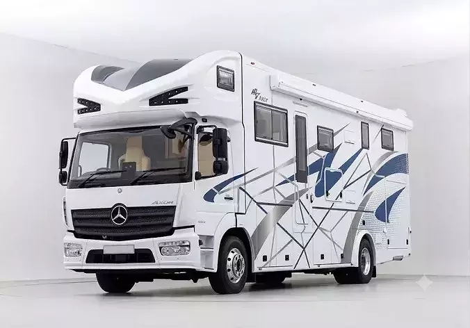 Luxury RV Motorhome Premium Liner Grand Executive Glamping 9