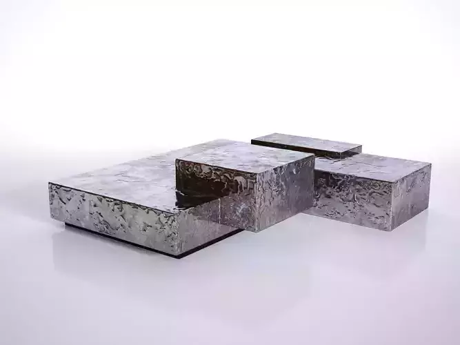 Pewter Landscape 3D model