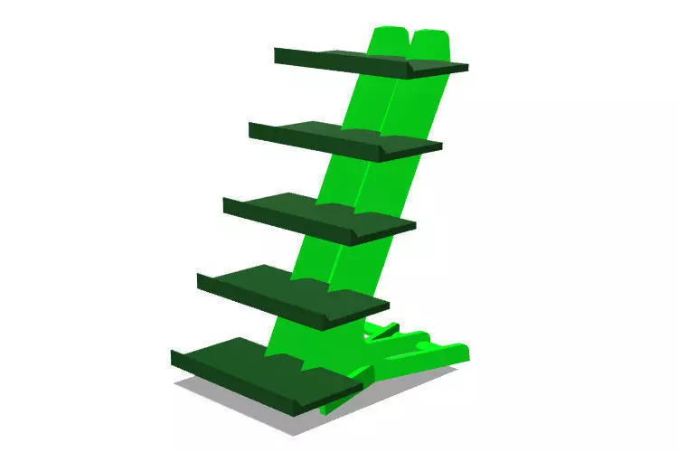 Coffee Table Remote Caddy 3D print model_0