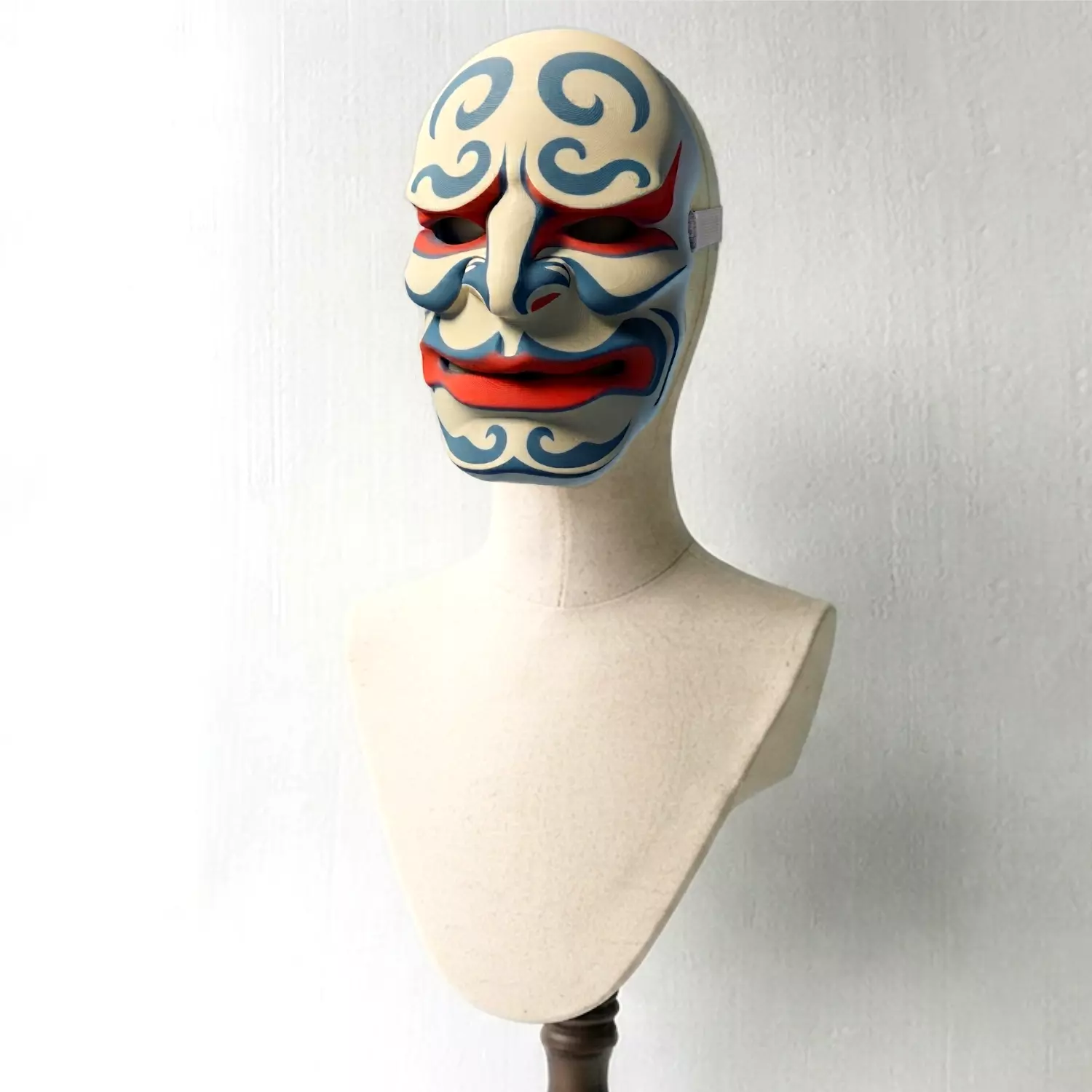 Samurai Theater Mask AMS 3mf Free 3D print model