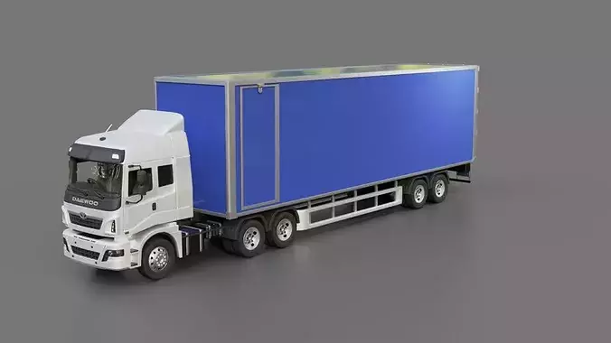 Daewoo Ultra Prima Trailer Truck 