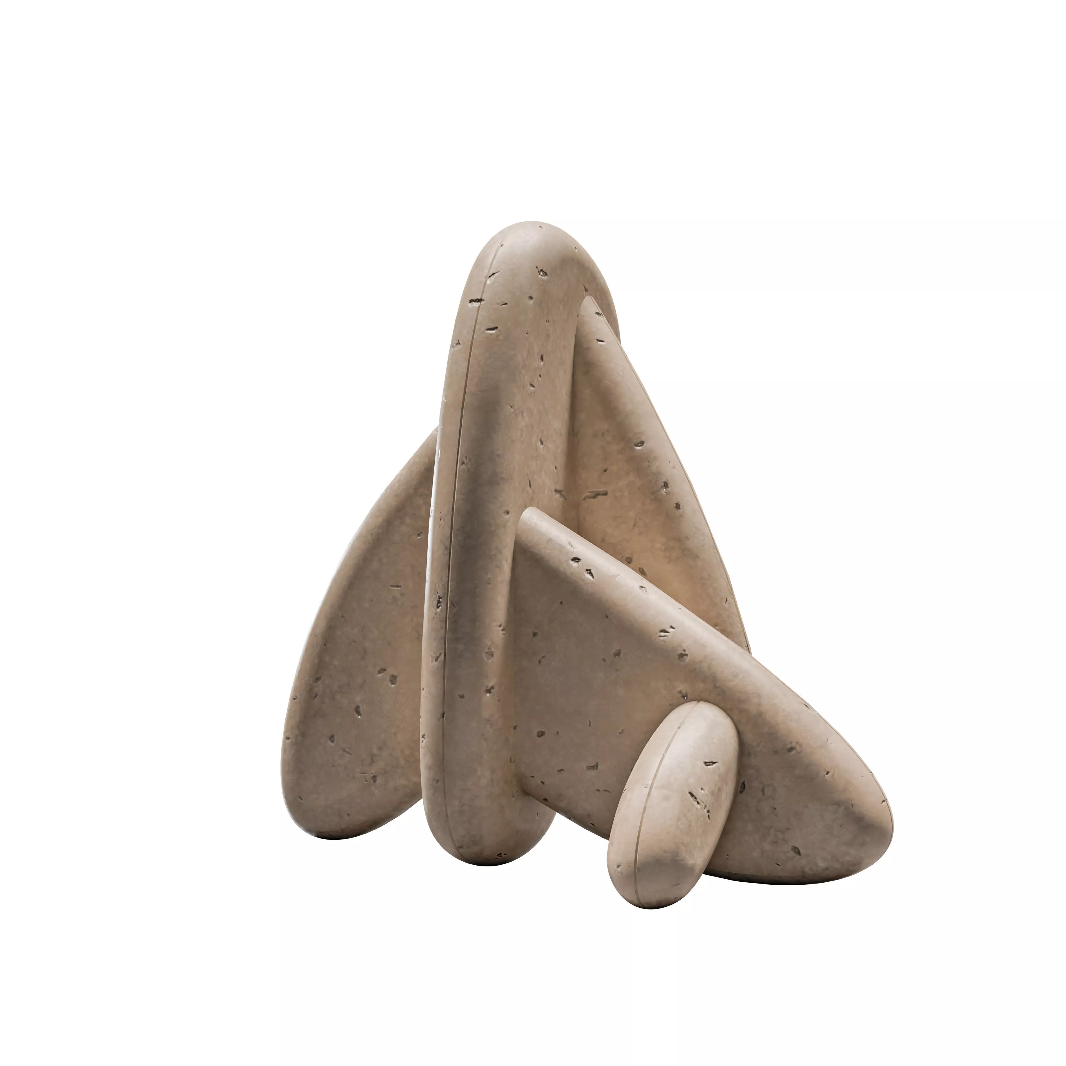 Marble Sculpture Ugly Not Cute medium - Art Object by deday Free 3D model