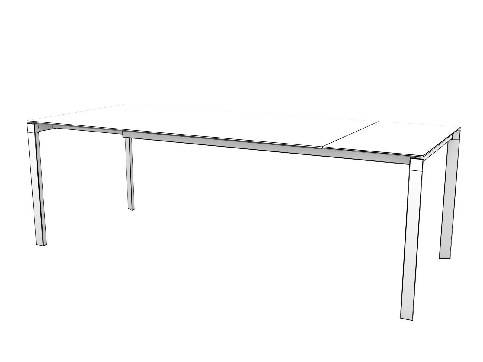 Menu two tables 3D model_9