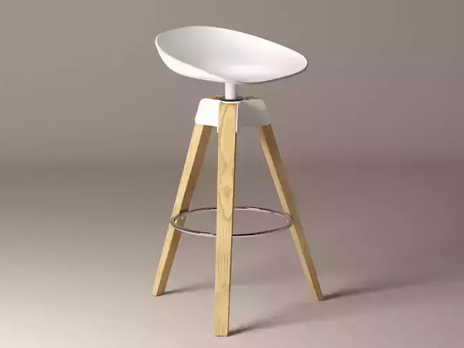 Plumage two modern bar stools