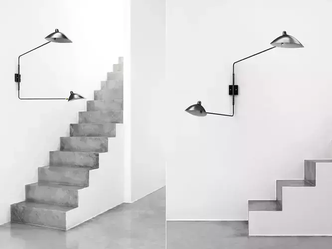 Two Arms Wall Lamp