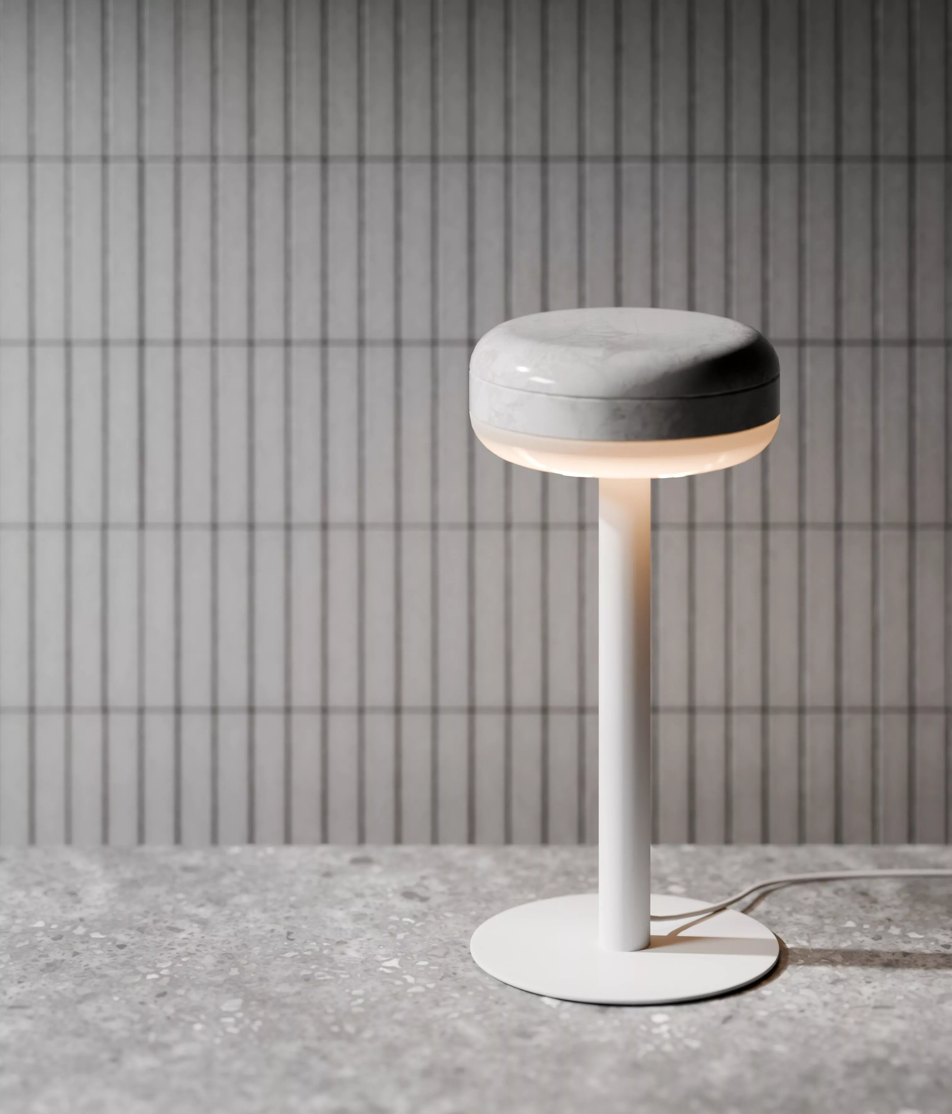 DIP Marble Lighting Collection - table Lamp by deday Free 3D model