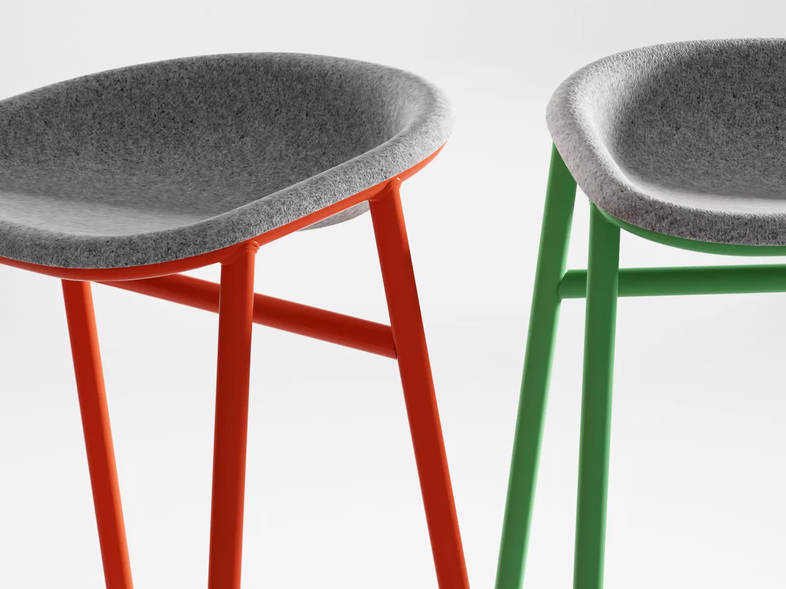 LJ3 bar stool 3D model_1