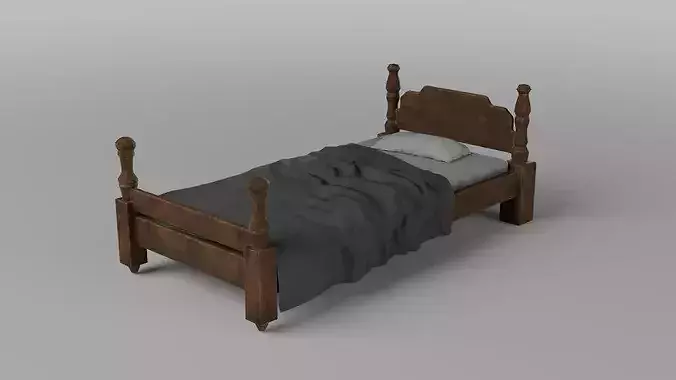 Rustic Western Bed