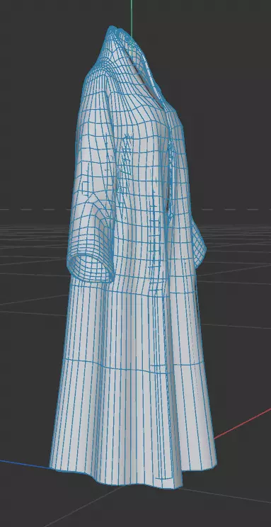 Abaya 3D Model 3D model