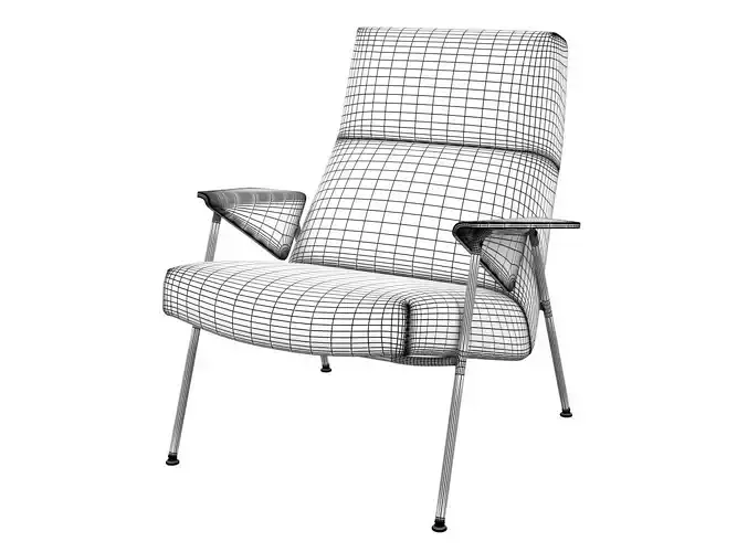 Votteler pair of lounge chairs