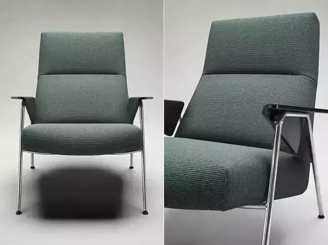 Votteler pair of lounge chairs