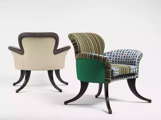 Marguerite pair of chairs designed