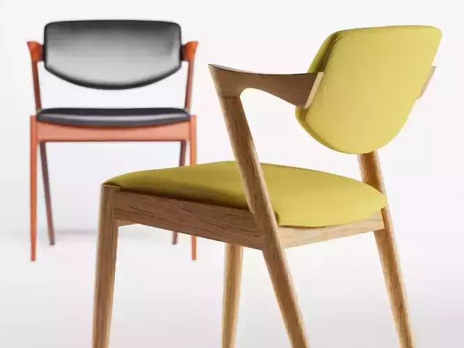 No dining chair with upholstery