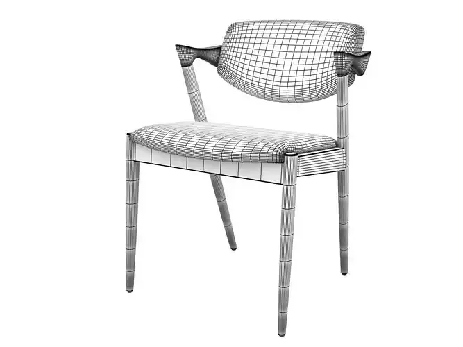 No dining chair with upholstery