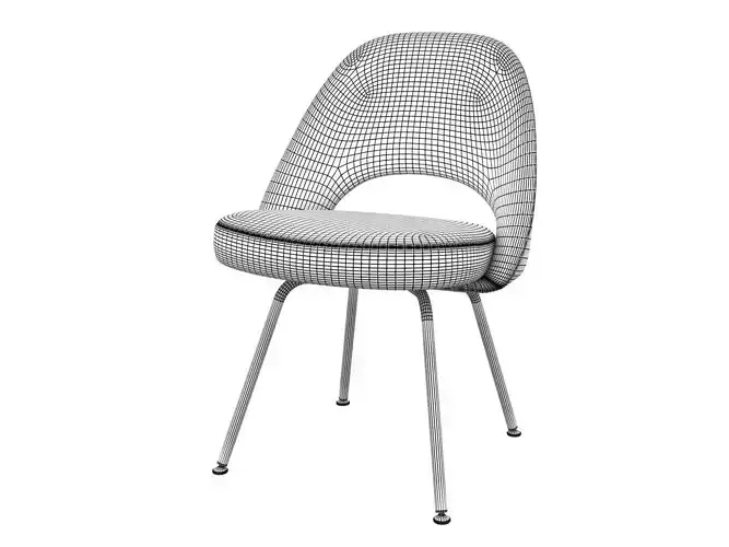Saarinen Executive Chair Steel Legs