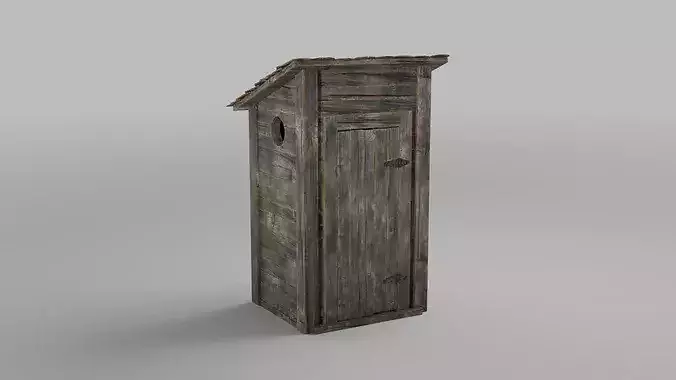 Authentic Wild West Outhouse