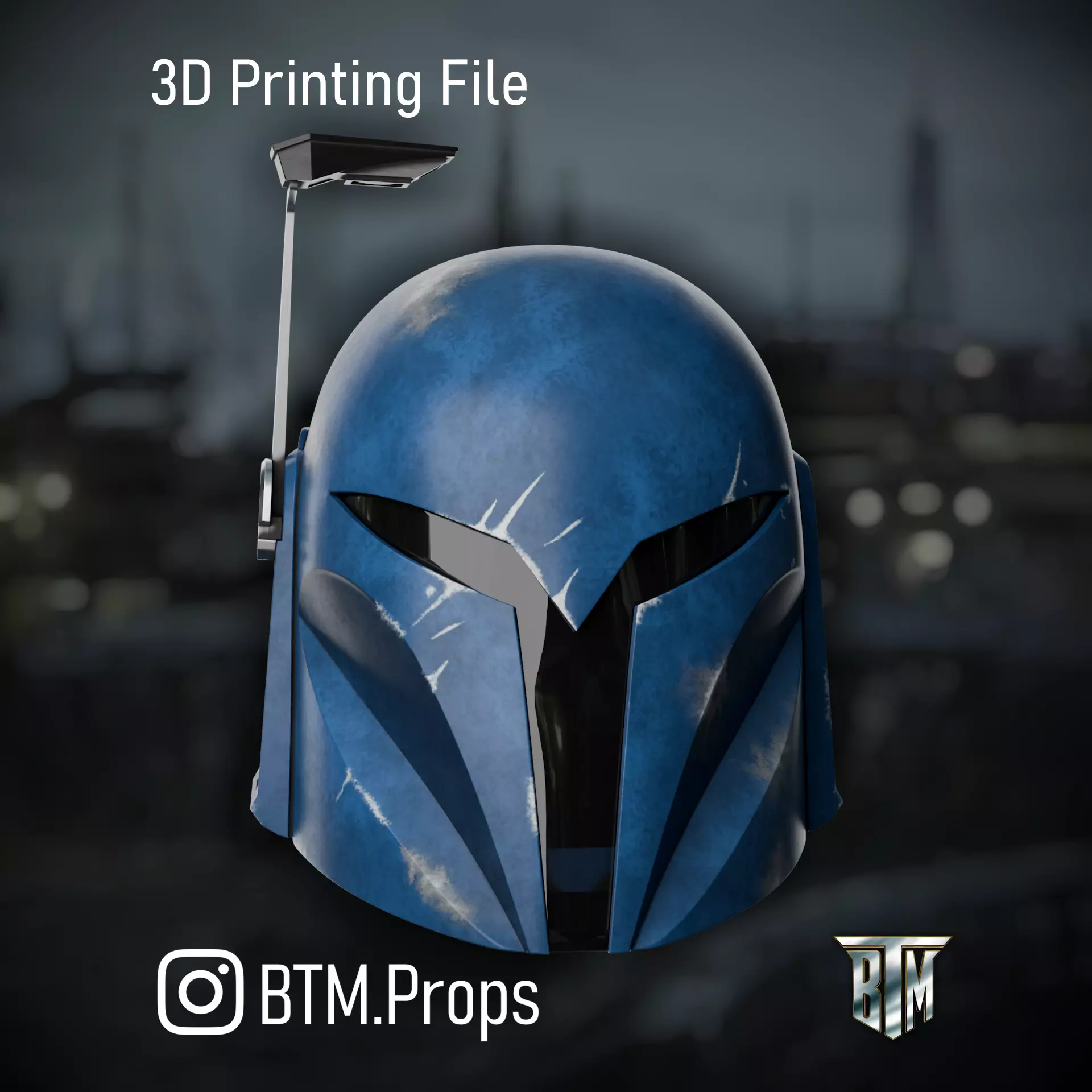 The Mandalorian Koska Reeves Season 3 Female Grunt Helmet 3D print model