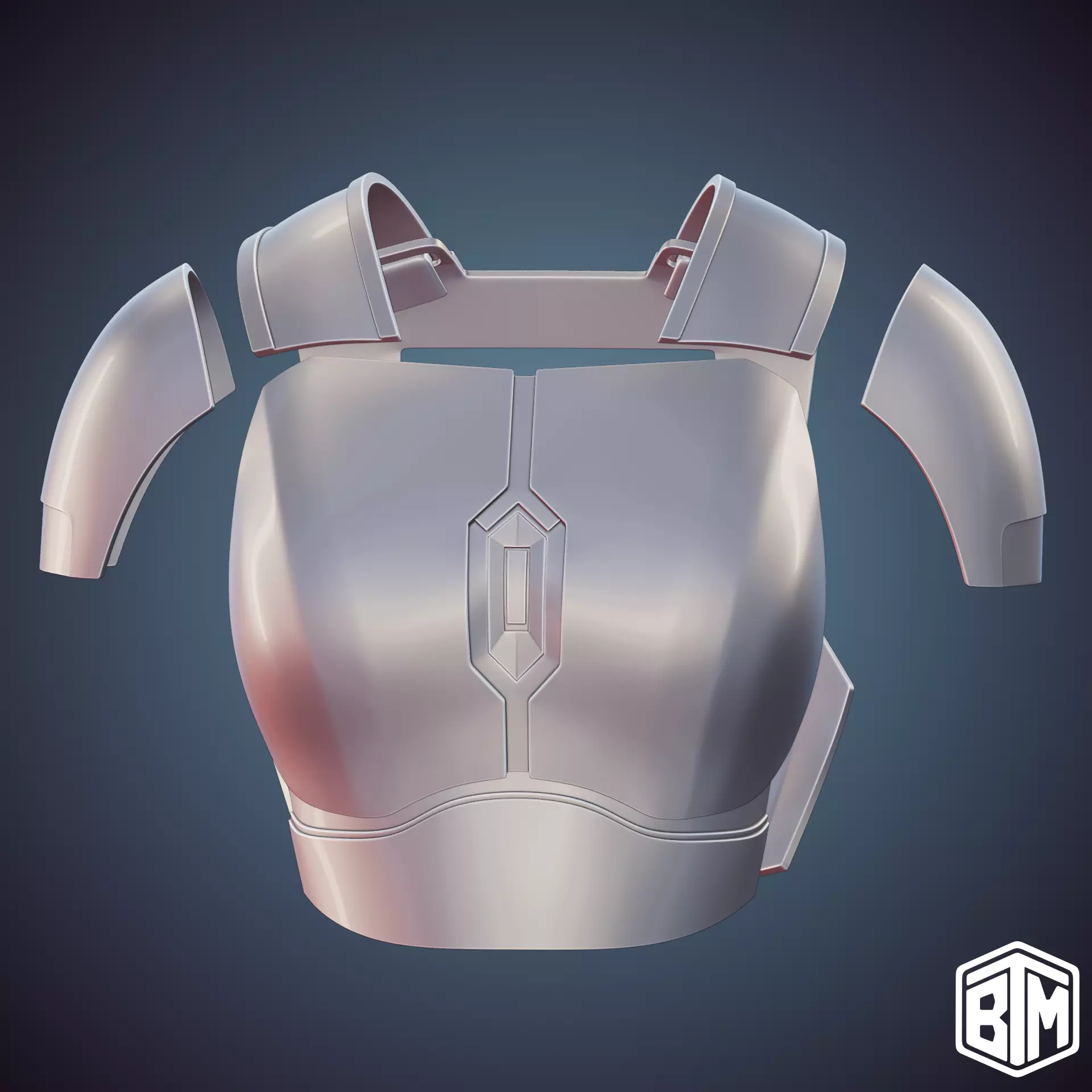 The Mandalorian Koska Reeves Nite Owl Torso Armor 3D print model