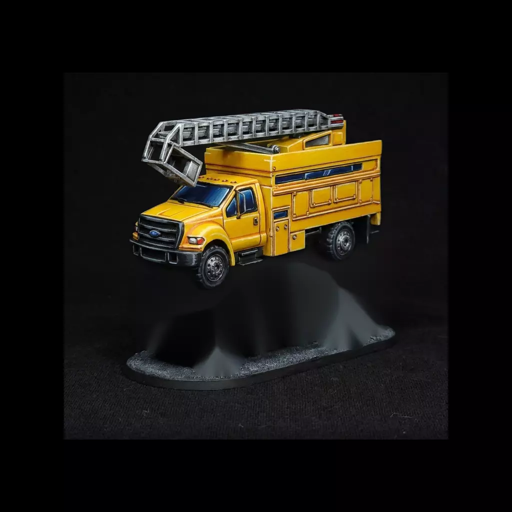 Utility Aerial Truck for Dioramas 3D print model