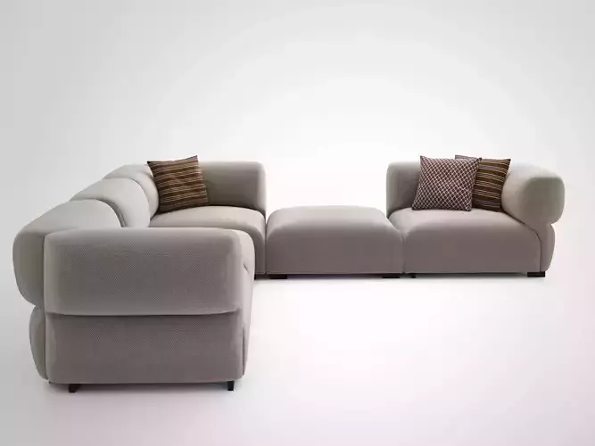 Butterfly modern sectional sofa