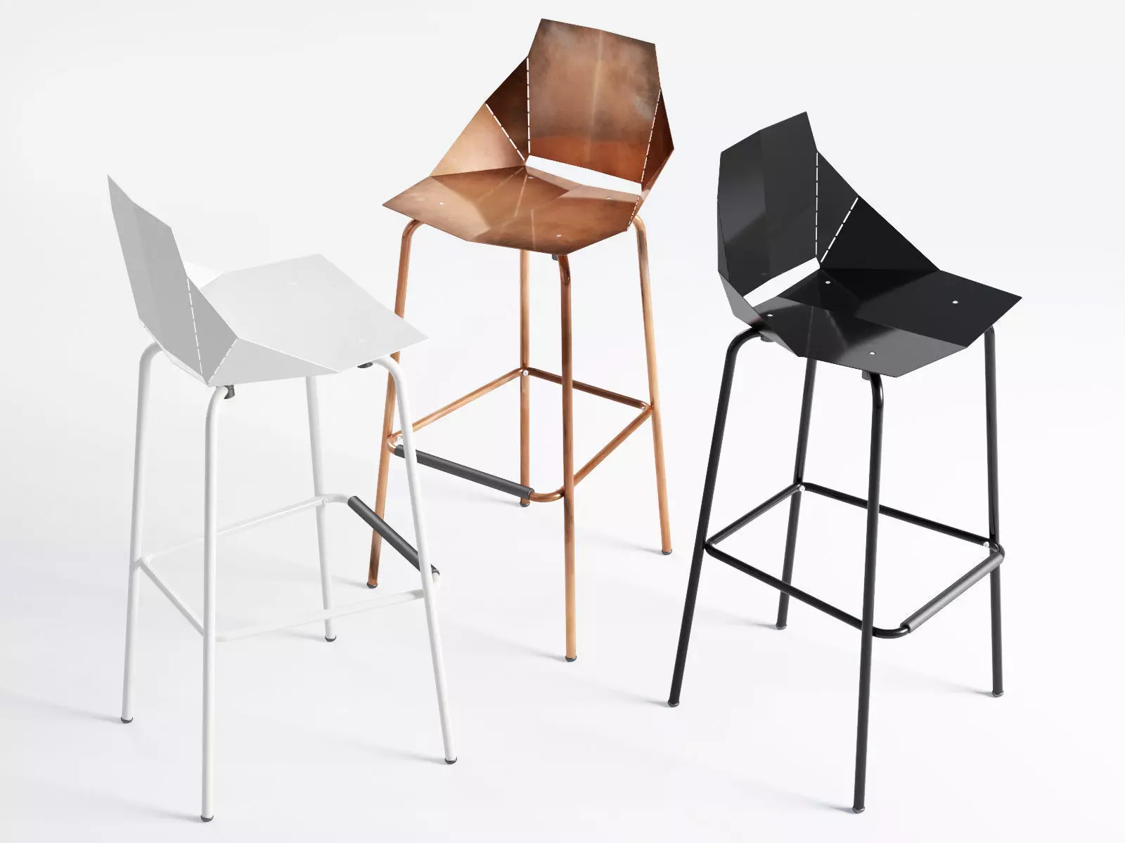 Real Good Barstool 3D model_0