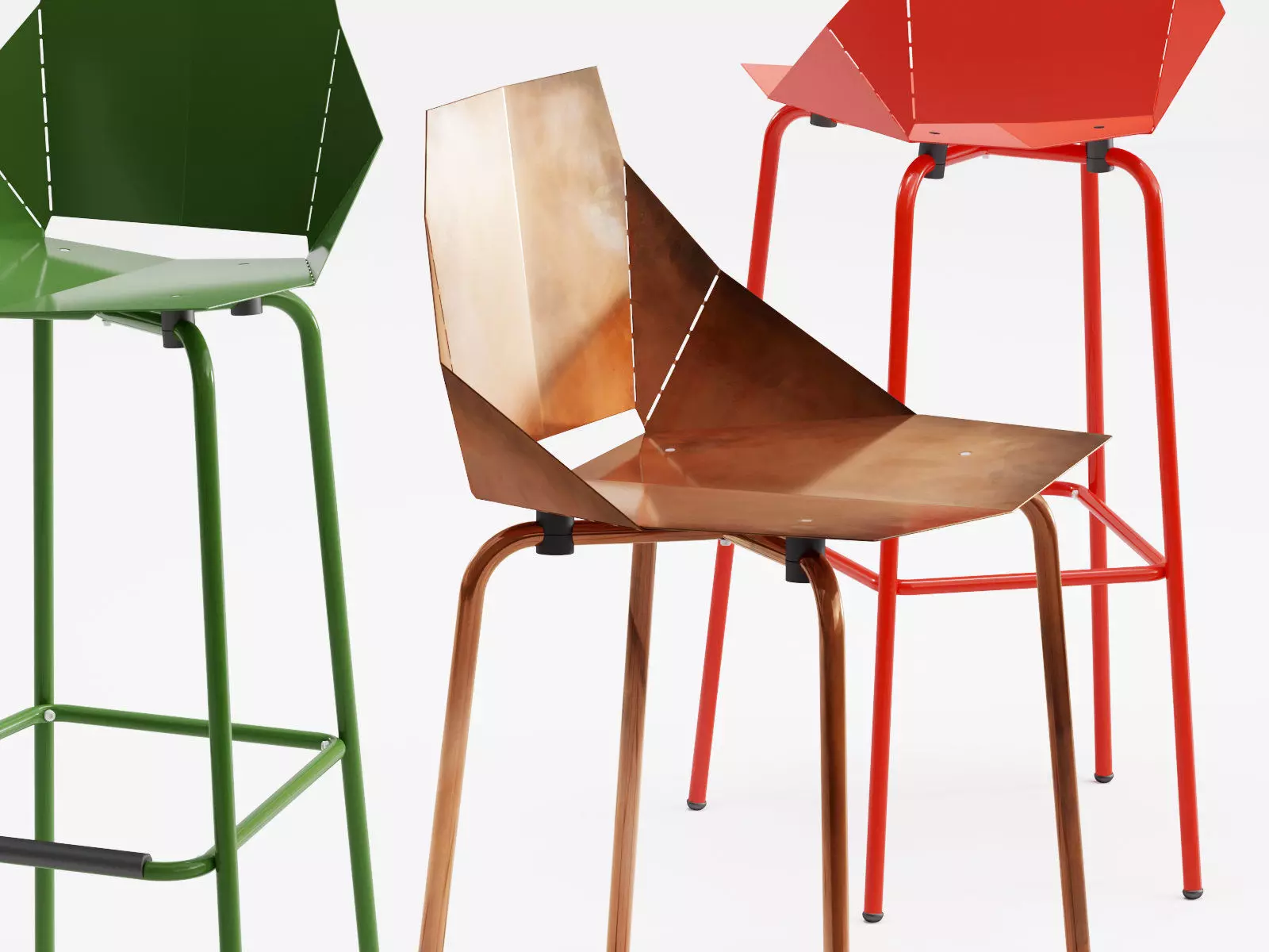 Real Good Barstool 3D model_1