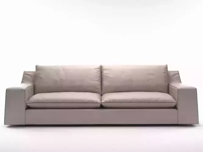 Theo person leather sofa