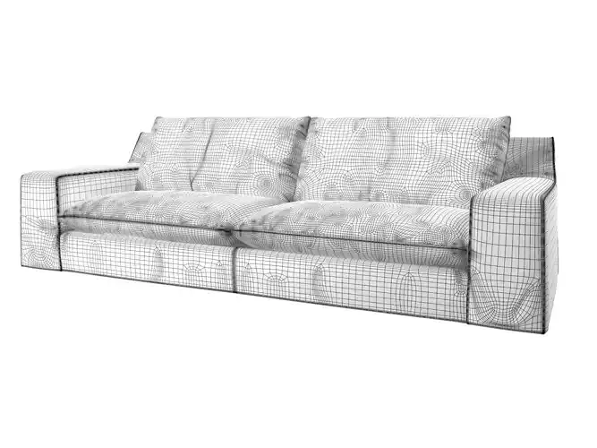 Theo person leather sofa