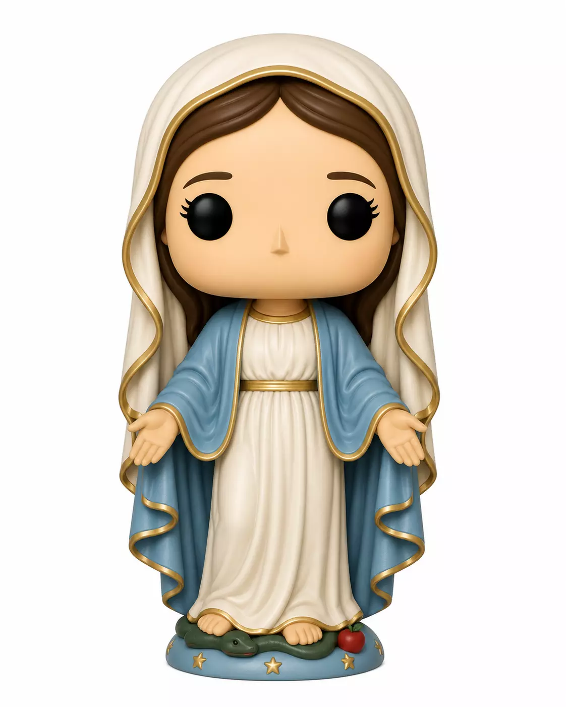 Our Lady of Grace Funko Pop Style 3D Model 3D print model