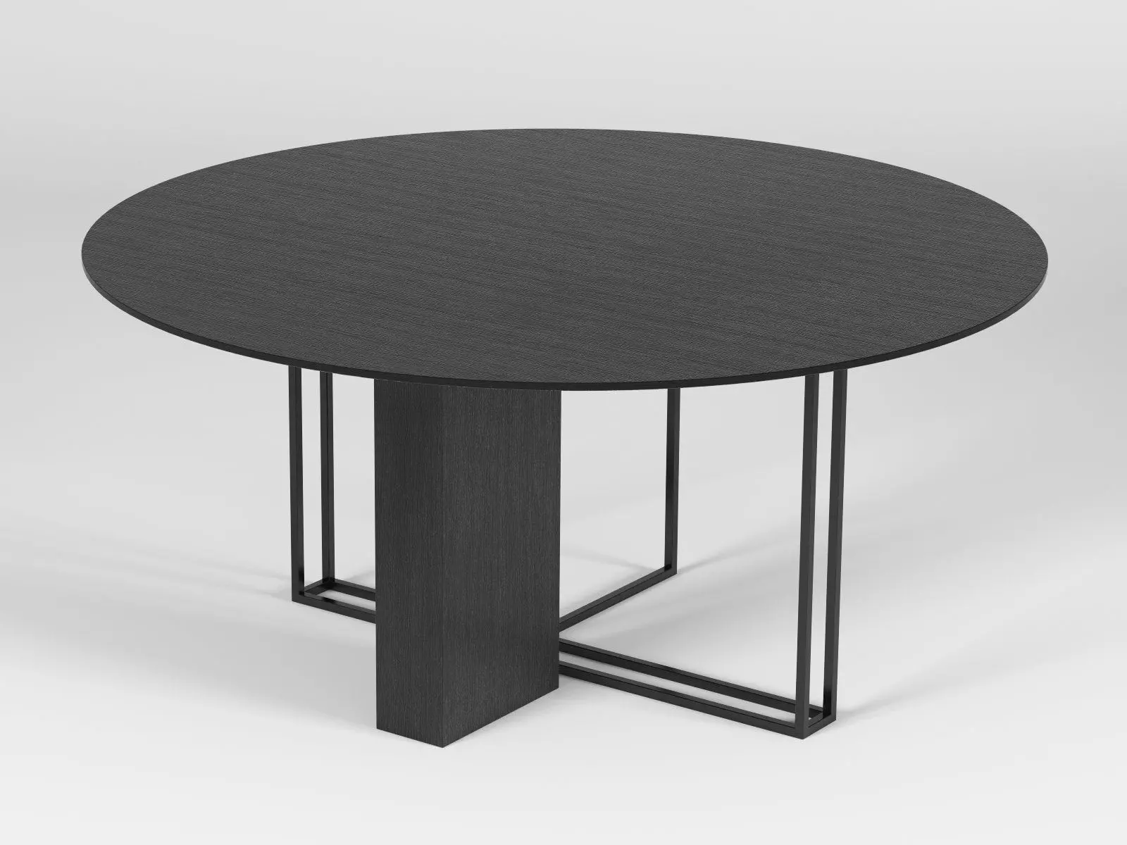 Plinto Round 3D model_3