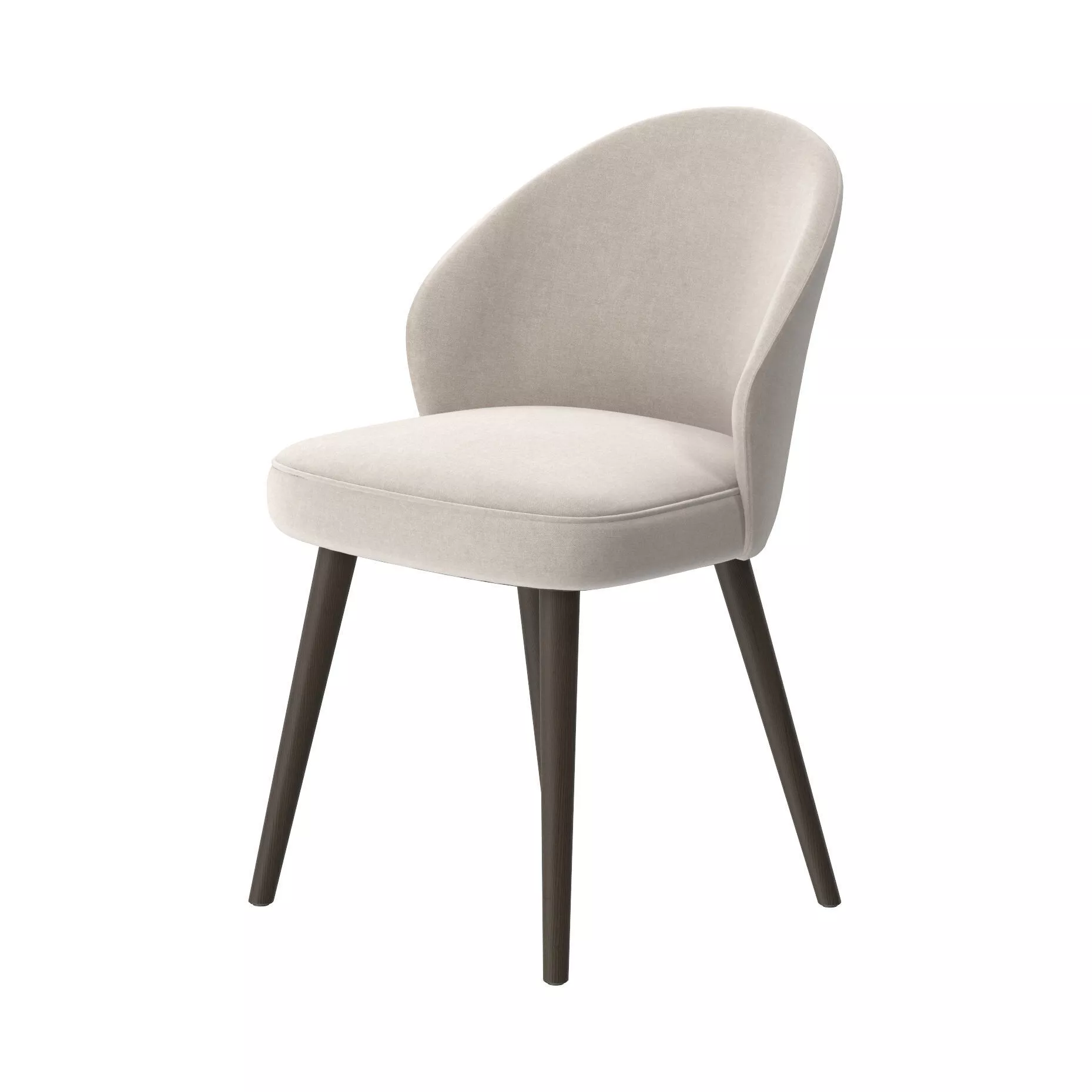 Ollie Modern Dining Chair 3D model