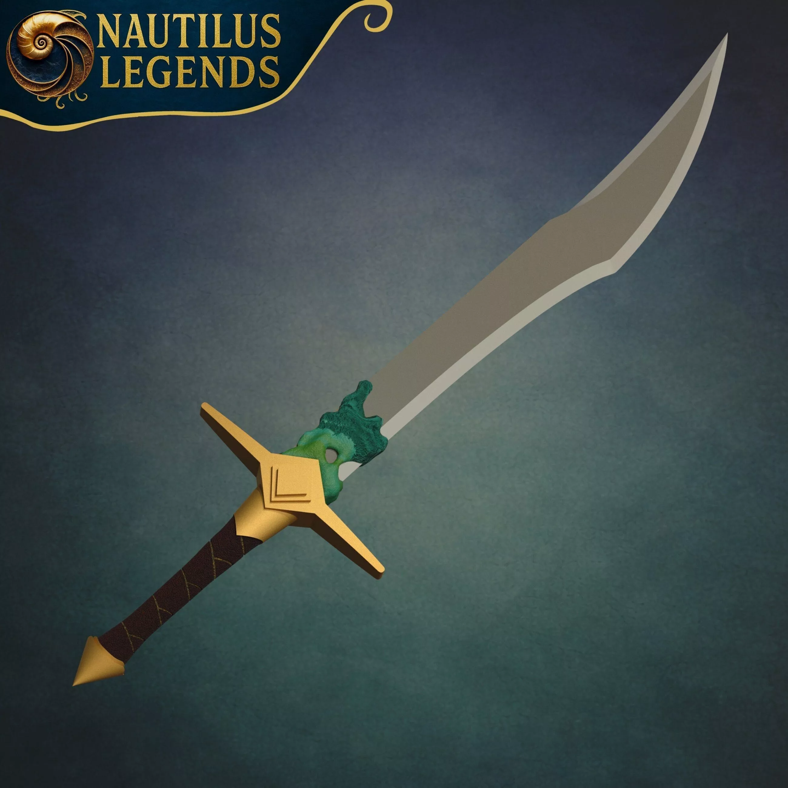 The Mighty Nein Critical Role Fjord Sword of Fathoms 3D STL 3D print model